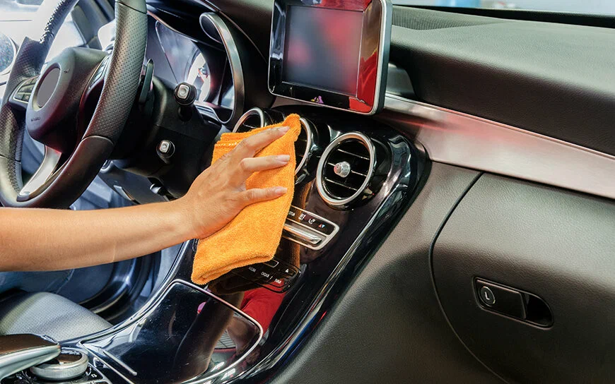 interior car detailing